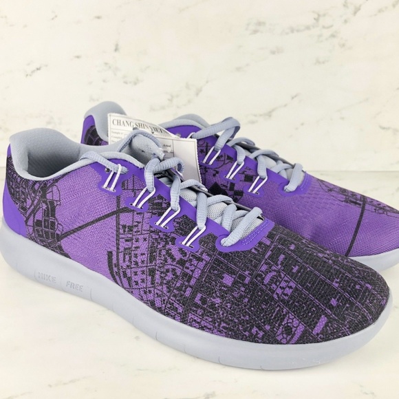 Nike Men's Free Run Shield ID New York Map, Sample - Picture 1 of 7